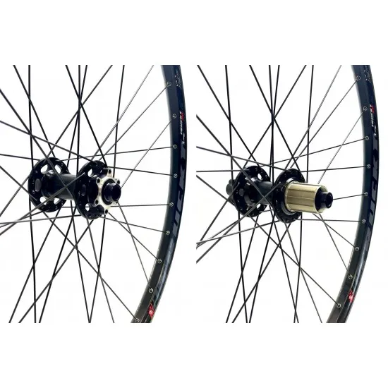 CD Wheel 27.5 ATB Wheel Set - Bolt-Thru Hubs / 35mm Disc Rims - Black (Pr)