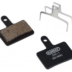 Elvedes 6914 Medium (Metallic) Disc Brake Pads - 5mm Tektro P21.11 (Pr)