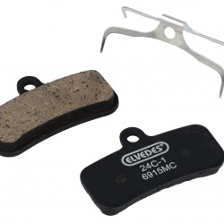Elvedes 6915 Medium (Metallic) Disc Brake Pads - 5mm Tektro Q13RS (Pr)