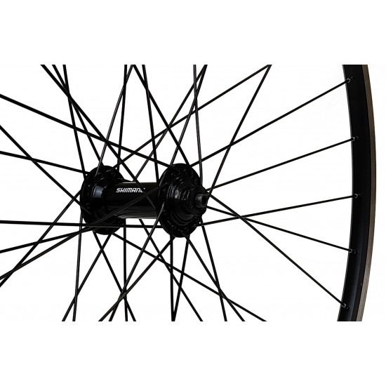 CD Wheel 700c Front Wheel - Q/R - Shimano - Black Narrow