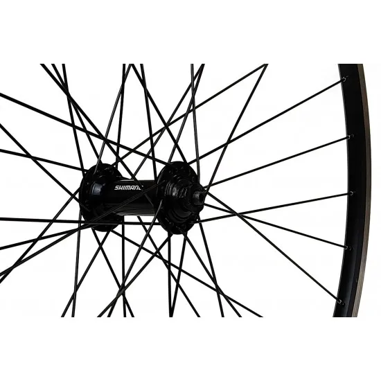 CD Wheel 700c Front Wheel - Q/R - Shimano - Black Narrow