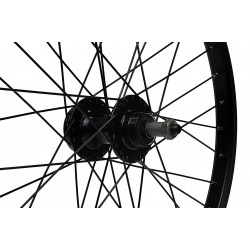 Cd Wheel 20" Rear Wheel - QR Disc - Gear Sided - Black ATB