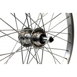 Cd Wheel 20" Rear Wheel - QR Disc - Gear Sided - Silver ATB