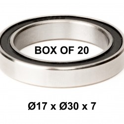 Elvedes 2017119 High Precision Sealed Bearing 6903 2RS (Box of 20) Elvedes 2017119 High Precision Sealed Bearing 6903 2RS (Box of 20)