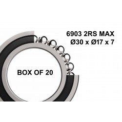 Elvedes 2020065 MAX Sealed Bearing 6903 2RS MAX (Box of 20)