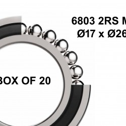 Elvedes 2021049 MAX Sealed Bearing 6803 2RS MAX