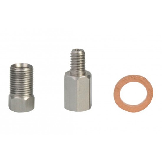 Elvedes M6 x 1 connector set for Elvedes Hydro Hose Only - ELV2024070 (4 Sets) Elvedes M6 x 1 connector set for Elvedes Hydro Hose Only - ELV2024070 (4 Sets)