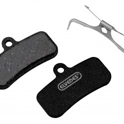 Elvedes 6891 Medium (Metallic) Disc Brake Pads - Shimano (Box 10prs)