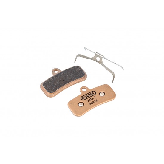 Elvedes 6891 Hard (Sintered) Disc Brake Pads - Shimano (Box 25prs) Elvedes 6891 Hard (Sintered) Disc Brake Pads - Shimano (Box 25prs)