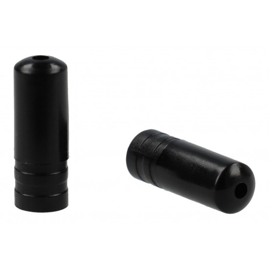 Elvedes ELV2025039 Plastic Ferrules - 4.3mm Black (100)