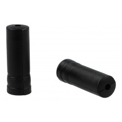 Elvedes ELV2025041 Plastic Ferrules - 5.0mm Black (100)