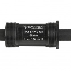 Ventura Sealed B/B Cartridge for Cottered Axle – 68m x 136mm