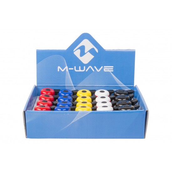 M-WAVE Bella Mini-Mix Bicycle Bells Display of 20 Assorted M-WAVE Bella Mini-Mix Bicycle Bells Display of 20 Assorted