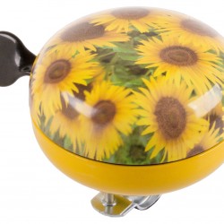 M-WAVE Maxi Ding-Dong Bicycle Bell – Sunflower