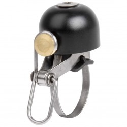 M-WAVE Bella C-Yell Mini Bicycle Bell – Black