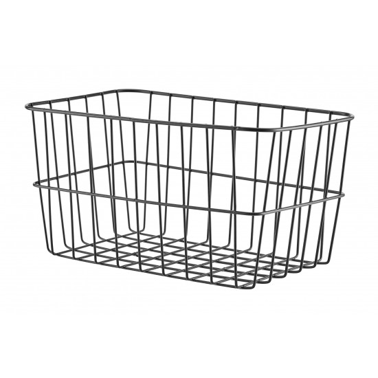 Adie Front Varsity Wire Basket – Black Adie Front Varsity Wire Basket – Black