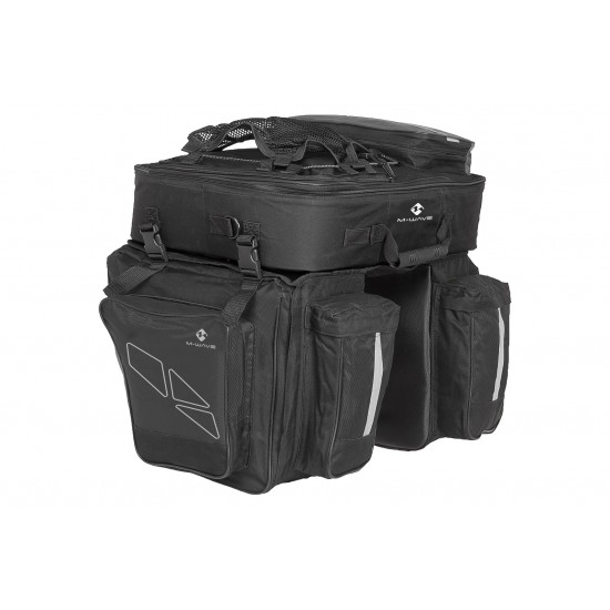 M-WAVE Amsterdam Triple Pannier Bag – 62 Litre M-WAVE Amsterdam Triple Pannier Bag – 62 Litre