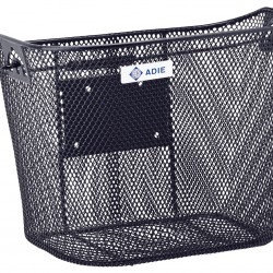 Adie Front Mesh Basket with Metal Holder – Black Adie Front Mesh Basket with Metal Holder – Black