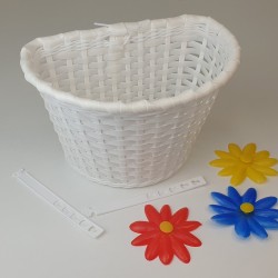 CD Junior Basket – White CD Junior Basket – White