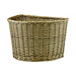 Adie Wicker Front Basket – 16″ D-Shaped Adie Wicker Front Basket – 16″ D-Shaped