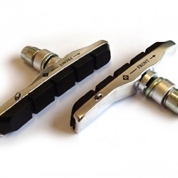 D2O BULK Cartridge V-Brake Blocks – A.K. Type Fit Pair D2O BULK Cartridge V-Brake Blocks – A.K. Type Fit Pair