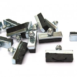 D2O BULK X-Pattern Brake Blocks – Nut Type Fit Pair D2O BULK X-Pattern Brake Blocks – Nut Type Fit Pair