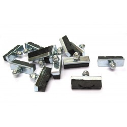 D2O BULK X-Pattern Brake Blocks – Nut Type Fit Pair D2O BULK X-Pattern Brake Blocks – Nut Type Fit Pair