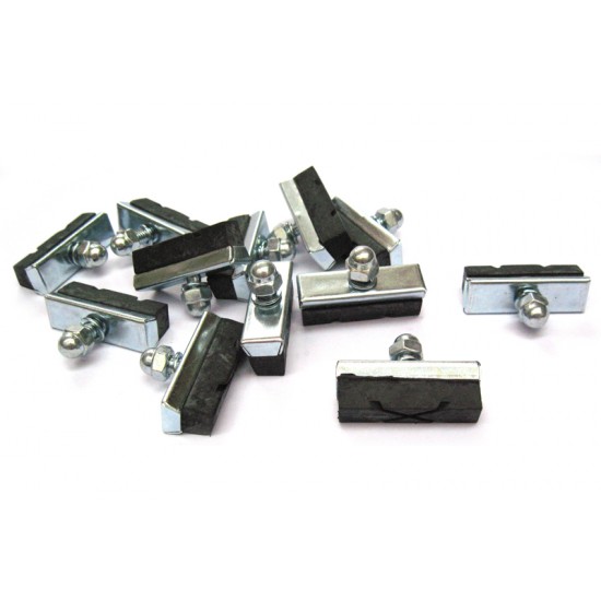 D2O BULK X-Pattern Brake Blocks – Nut Type Fit Pair