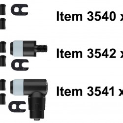 Schwalbe 3550 Clik Valve SV Starter Kit – 10×3540, 10×3542, 5×3541