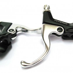 CD Alloy BMX Brake Levers – Black/Silver Pair CD Alloy BMX Brake Levers – Black/Silver Pair