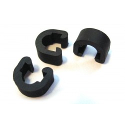 D2O Plastic Hydraulic Hose Clip Single – Black D2O Plastic Hydraulic Hose Clip Single – Black