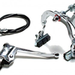 Alhonga Standard Front Brake Set – CP with Lever & Cable Alhonga Standard Front Brake Set – CP with Lever & Cable