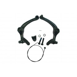 Darxide BMX Front & Rear U-Brake Set – Black inc. Fittings