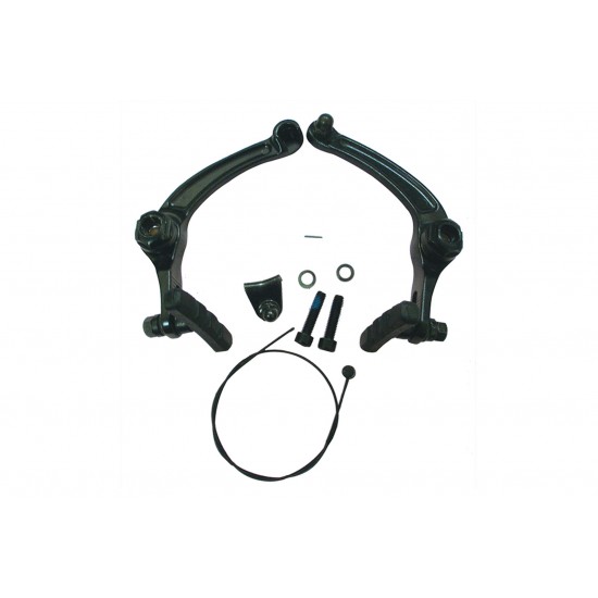 Darxide BMX Front & Rear U-Brake Set – Black inc. Fittings Darxide BMX Front & Rear U-Brake Set – Black inc. Fittings