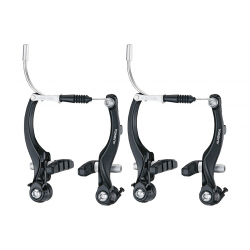 Alloy V-Brakes ALHONGA – Black F. & R. Set