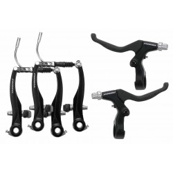 Complete 360859 Alloy V-Brakes PROMAX – Black FULL SET