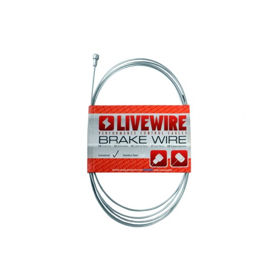 Livewire Universal Galvanised Inner Brake Cable Each