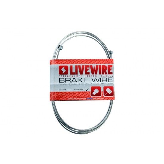 Livewire Universal Stainless Steel Inner Brake Cable Each Livewire Universal Stainless Steel Inner Brake Cable Each