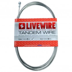 Livewire Tandem Stainless Steel Inner Brake Cable Each