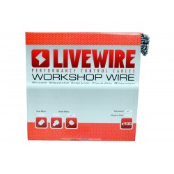 Livewire ATB Barrel Galvanised Inner Brake Cable 100/Box