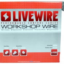 Livewire Road Pear S/less Steel Inner Brake Cable 100/Box Livewire Road Pear S/less Steel Inner Brake Cable 100/Box