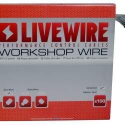 Livewire Galvanised Inner Gear Cable 100/Box Livewire Galvanised Inner Gear Cable 100/Box