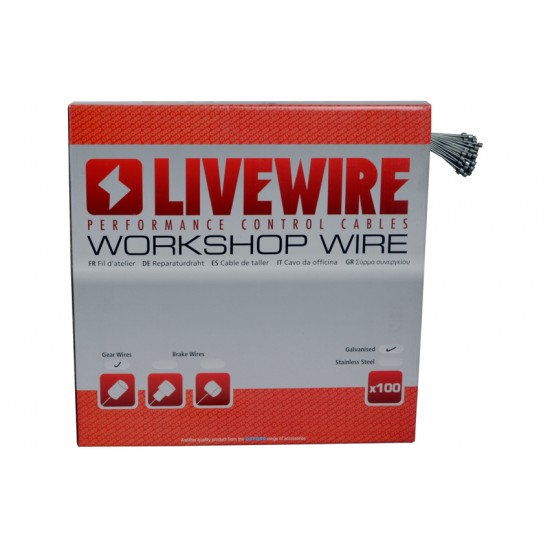 Livewire Galvanised Inner Gear Cable 100/Box Livewire Galvanised Inner Gear Cable 100/Box