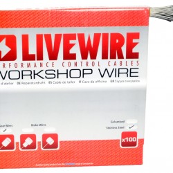 Livewire Stainless Steel Inner Gear Cable 100/Box Livewire Stainless Steel Inner Gear Cable 100/Box