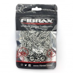 Fibrax Alloy Brake Cable Crimp On Bag of 500 – Silver