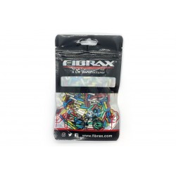 Fibrax Alloy Brake Cable Crimp On Bag of 500 – Multi Coloured Fibrax Alloy Brake Cable Crimp On Bag of 500 – Multi Coloured