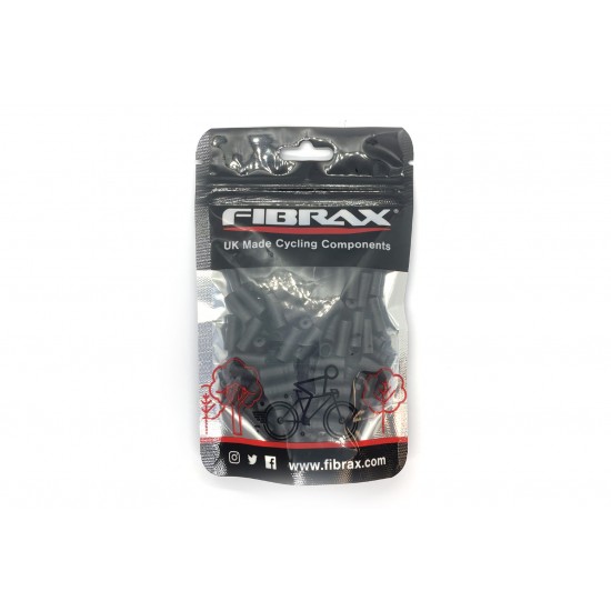 Fibrax Brake/Gear Push Fit Ferrules – M5 x 17mm Bag of 150 Fibrax Brake/Gear Push Fit Ferrules – M5 x 17mm Bag of 150