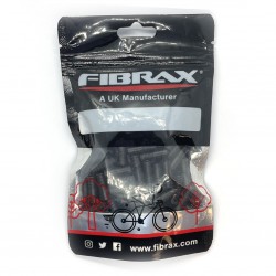 Fibrax Gear Push Fit Ferrules – M4 x 17mm Bag of 150
