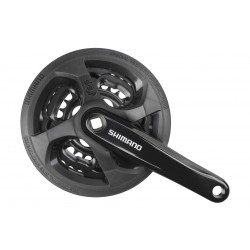 SHIMANO FC-TY301 24/34/42T x 170mm Chainset – Black