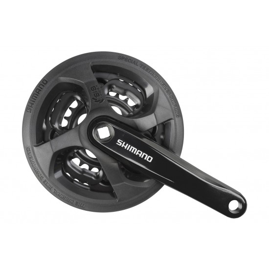 SHIMANO FC-TY301 24/34/42T x 170mm Chainset – Black SHIMANO FC-TY301 24/34/42T x 170mm Chainset – Black